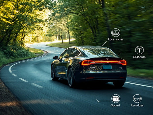 DƩcouvrez les accessoires indispensables pour sublimer et protƩger votre Tesla Model 3 et Model Y