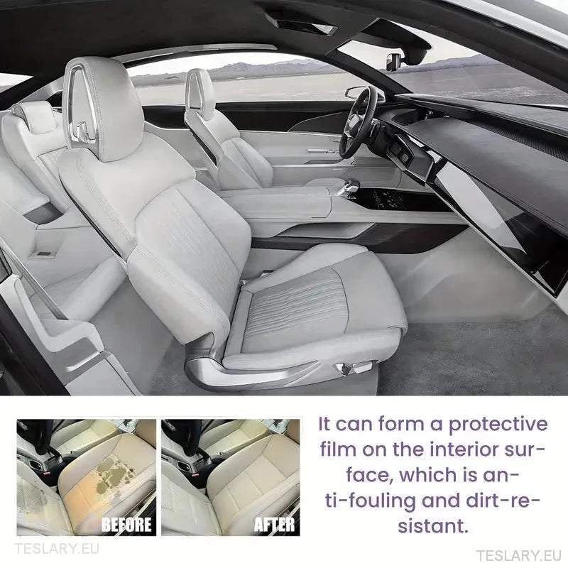 Gespecialiseerde auto interieur schoner en geur 120 ml voor uw Tesla