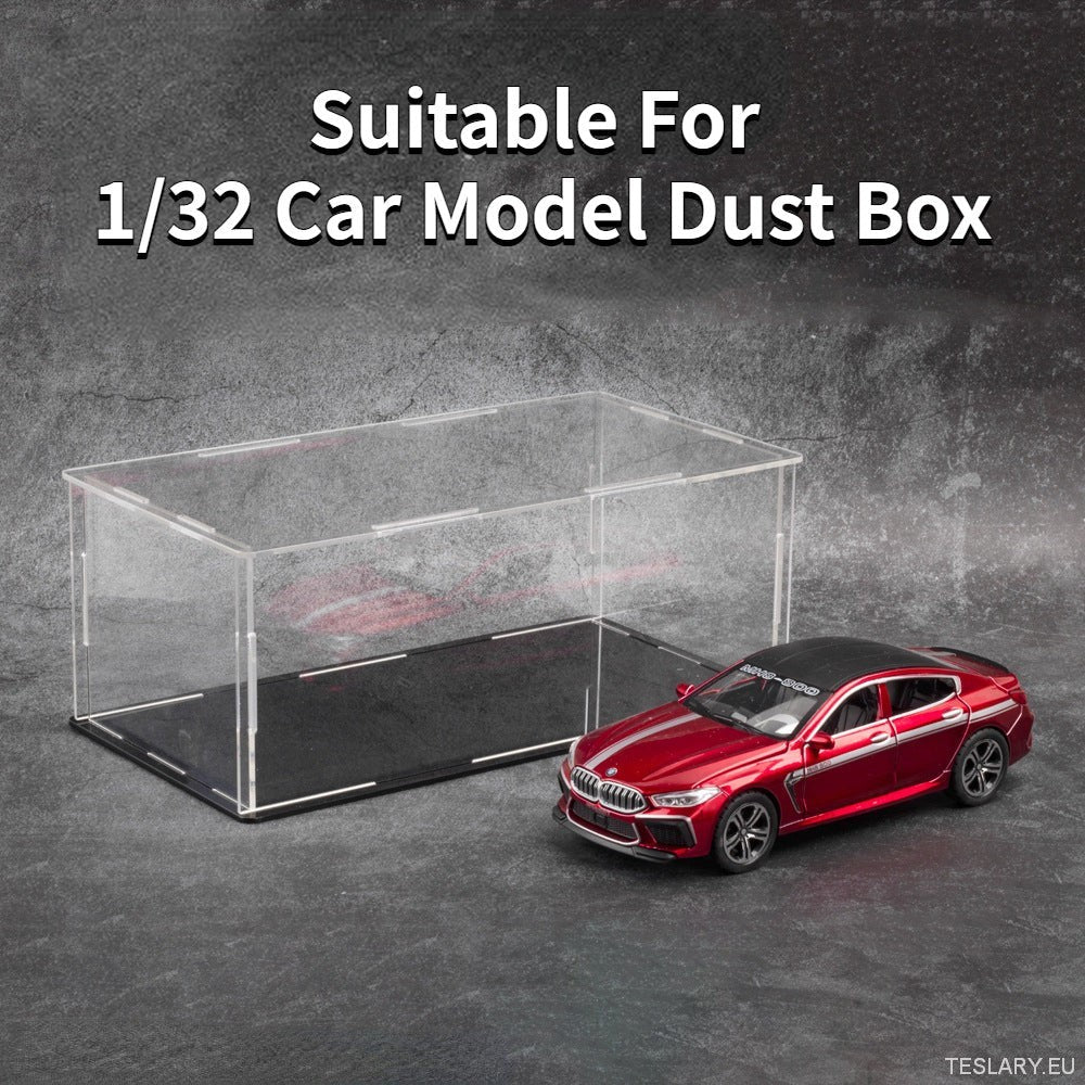 Carcasă de afișare acrilică pentru mașini cu model 1:24 și 1:32