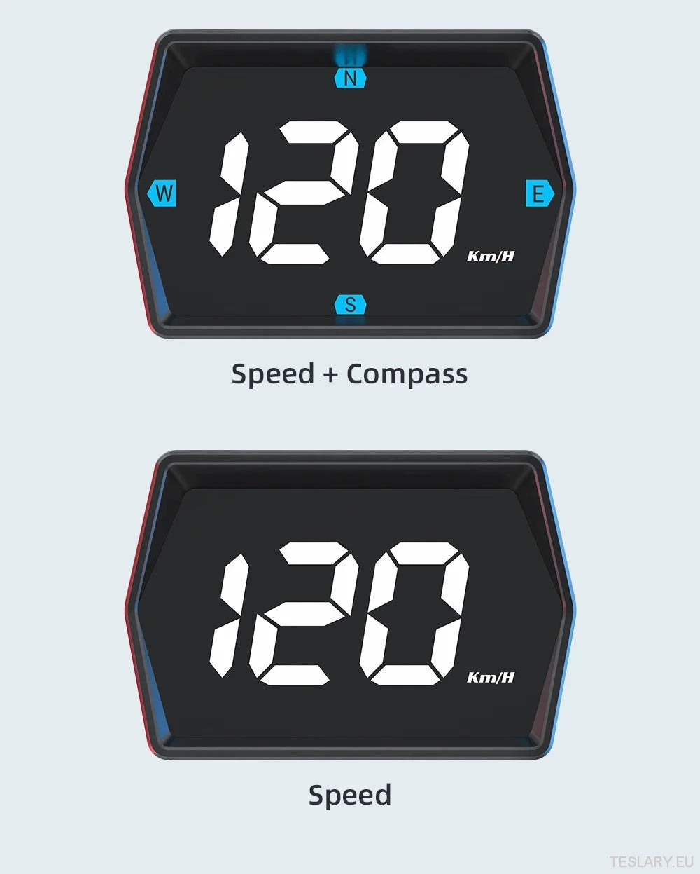 SmartDrive 2024: Advanced Car HUD með GPS og öryggisviðvörunum