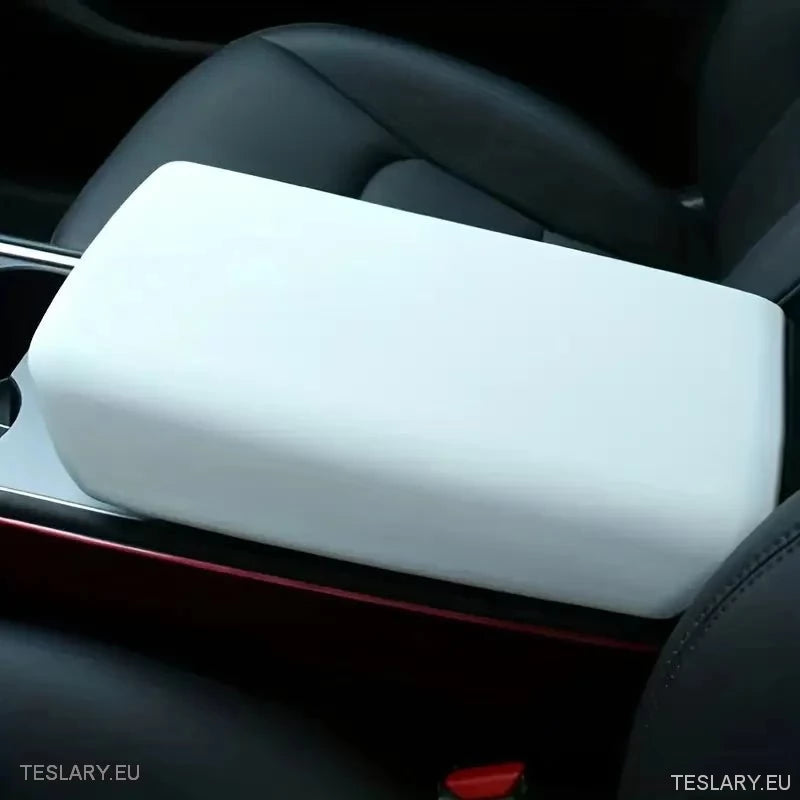 Tesla Modell 3/Y Mittelkonsole Silikon -Leder -Armlehnenabdeckung