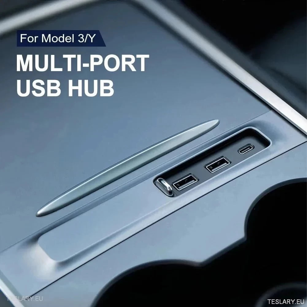 3 dans 1 HUB USB Premium Expansion pour Tesla 3/Y