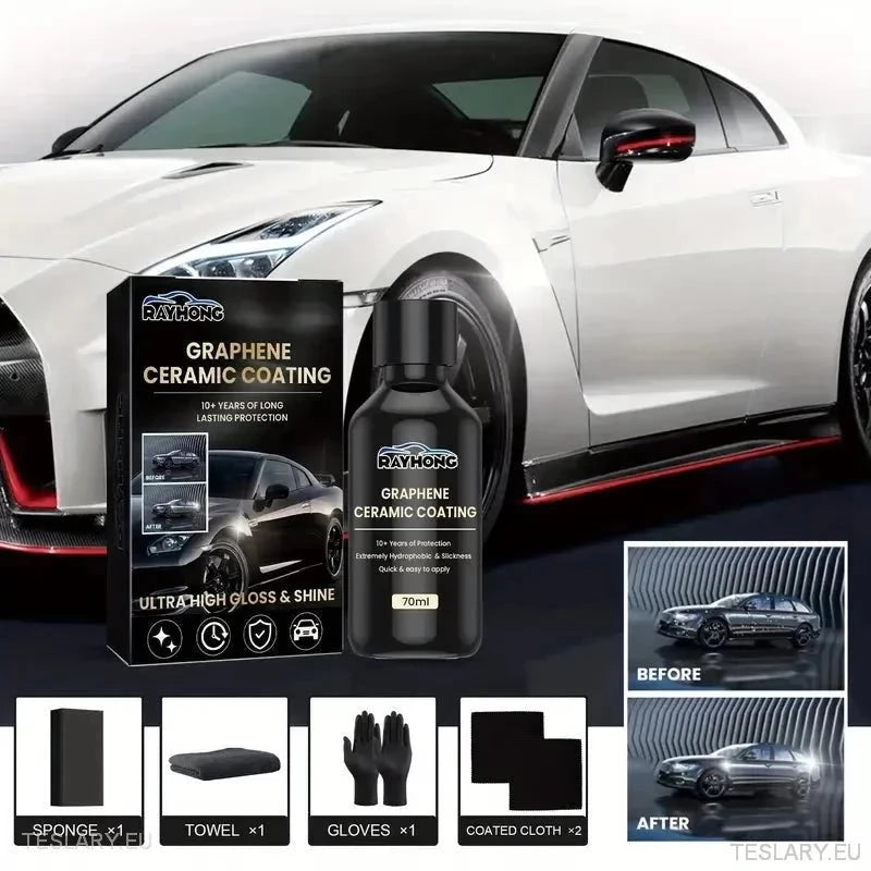 Specialist Graphene Ceramic Coating voor uw Tesla