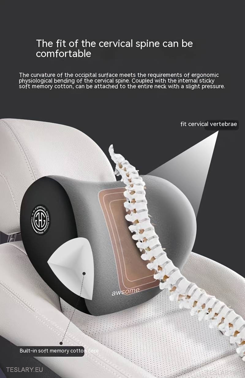 Memory Foam Neck Kissen und Rückenstütze Kissen für alle Tesla -Modelle