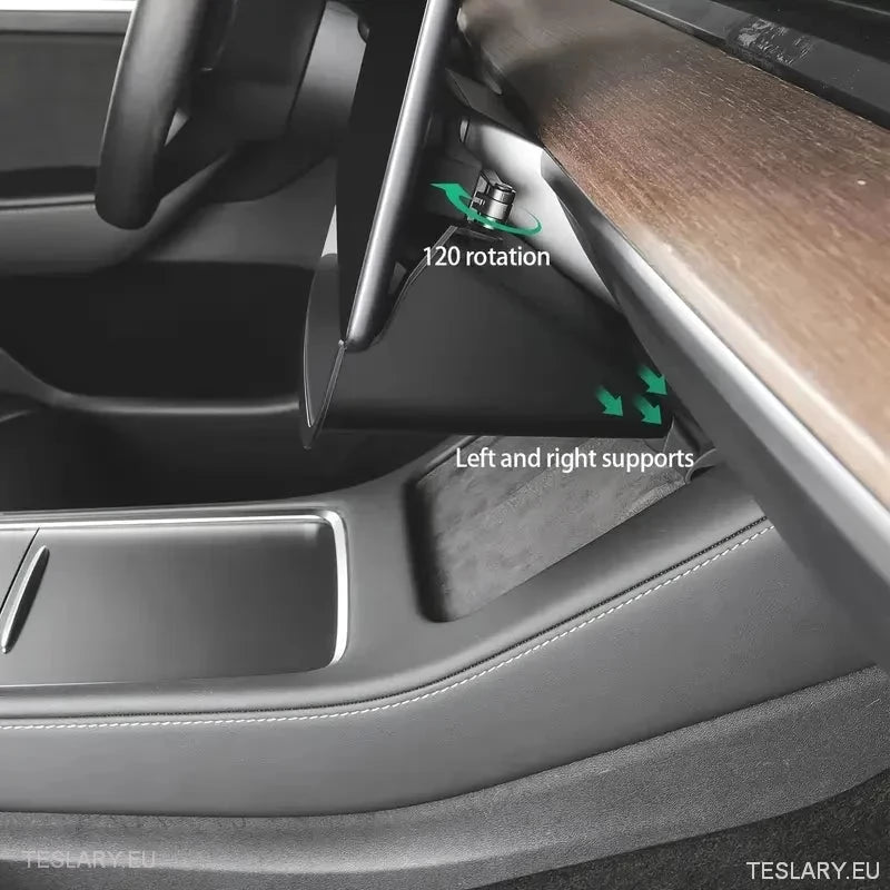 Tesla 3/Y pod organizatorom za pohranu zaslona - crno