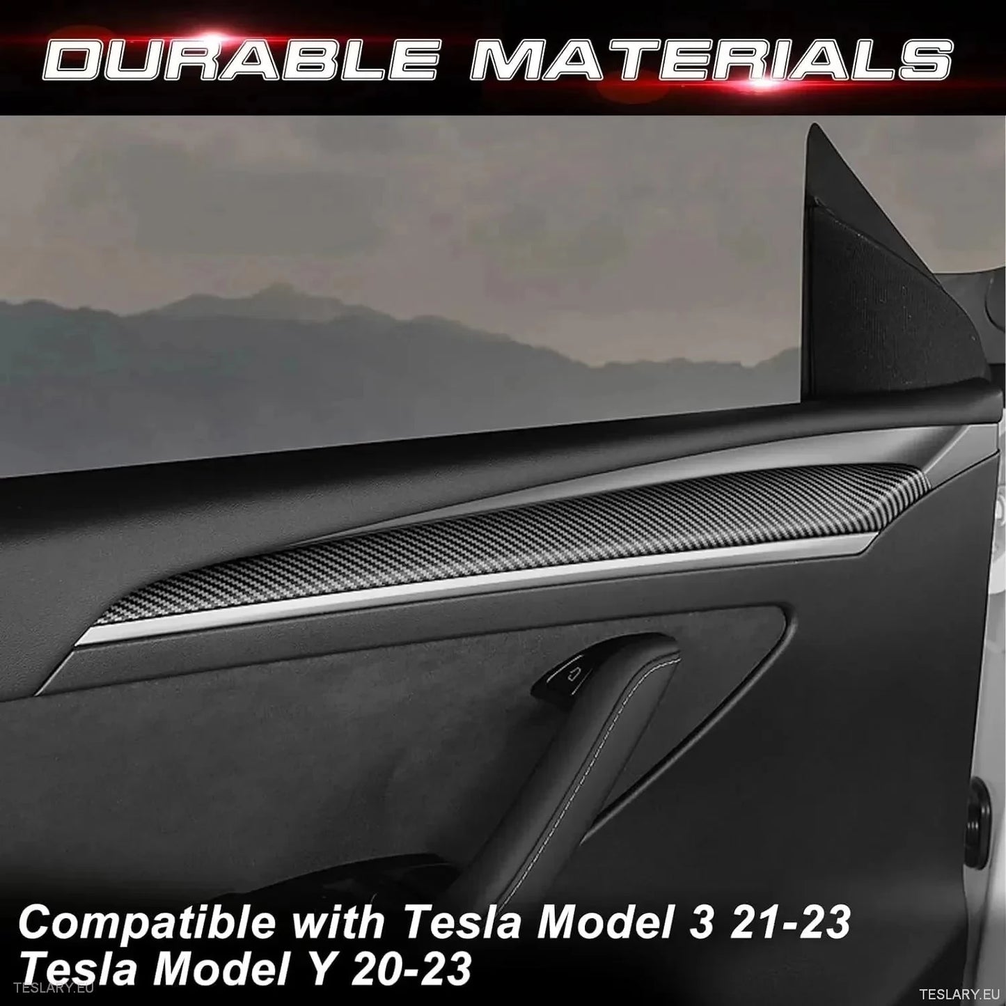 Belső ajtó oldalsó vágások Tesla 3/Y