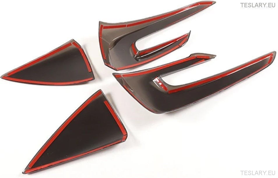 Tesla Model 3/Y & 3+ Highland Tail Light Røkt plastbeskyttelsesdeksler