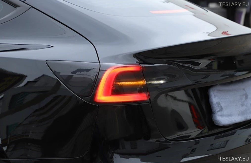 Tesla Model 3/Y & 3+ Highland Tail Light Røkt plastbeskyttelsesdeksler
