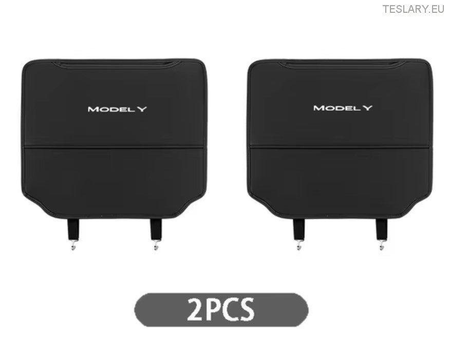 Tesla Model 3 / Y Anti Kick Zaštita PU Kožni poklopac s logotipom modela