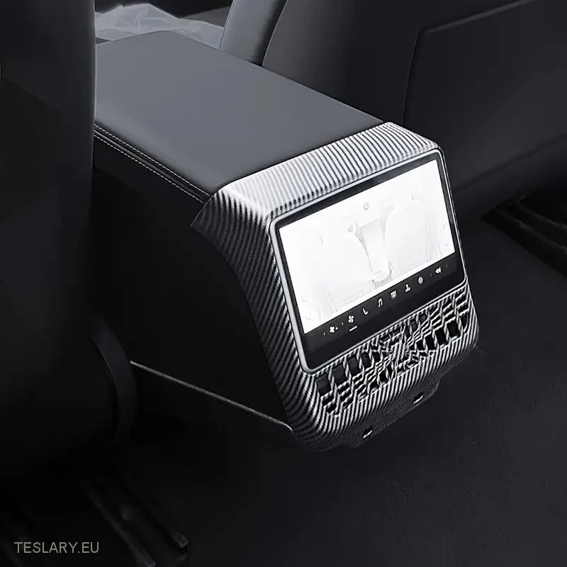 Tesla Model 3 Highland bakluft Ventin ramme karbonfiberstil Trim