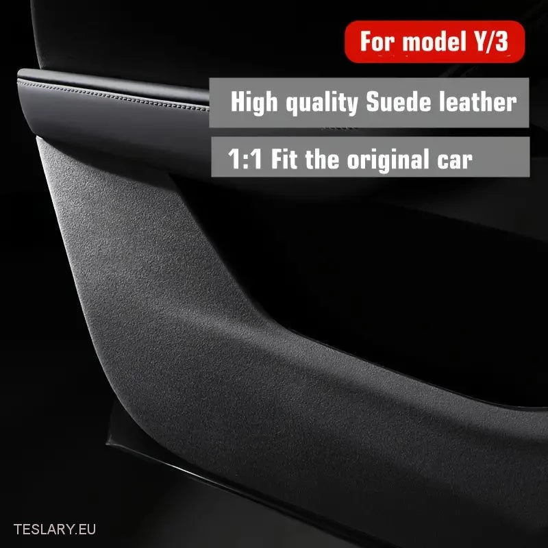 Tesla Model 3/Y Kick Védő Suede Door Panel Covers