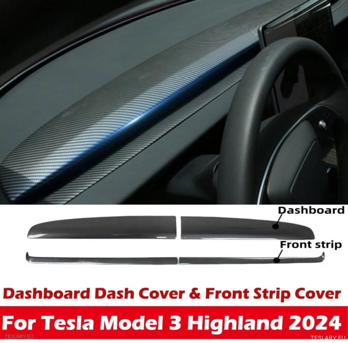 Tesla Model 3 Highland/Model Y Hwiniper табло за управление на таблото