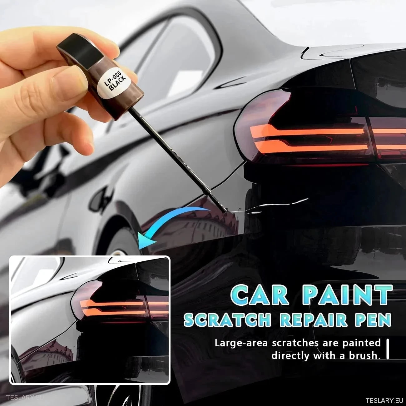 Auto -Bann -Farbstift mit Pinsel