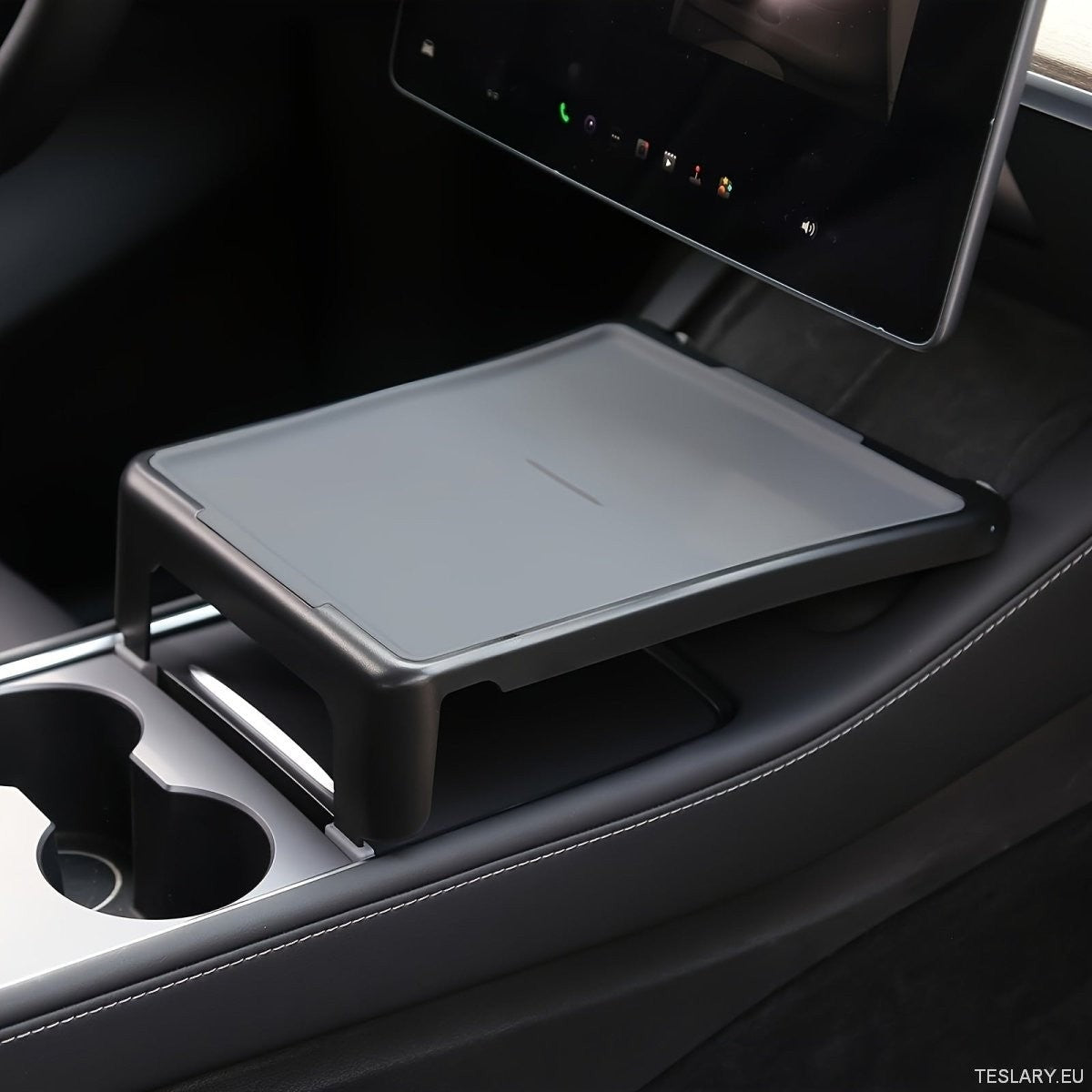 Plateau de console centrale pour Tesla Modèle 3/Y noir