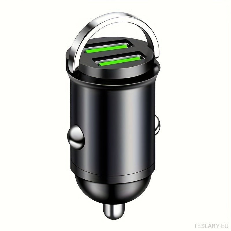 Mini Adaptateur multi-port USB Fast Charger adapté à Tesla, BYD et à d'autres véhicules électriques