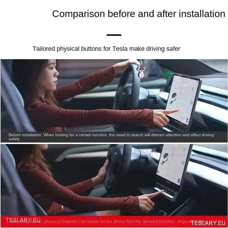 Multi -Funktion physikalische Schaltflächen für Tesla Model 3/Y
