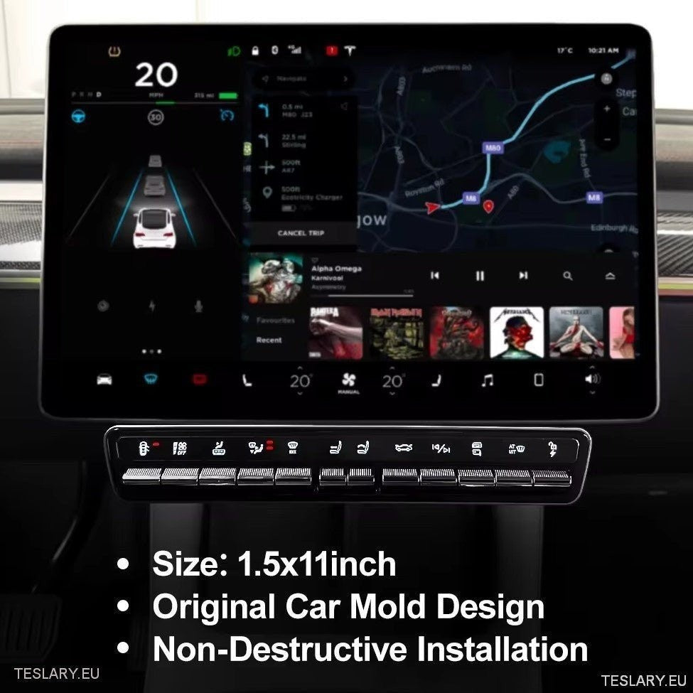 Multi -Funktion physikalische Schaltflächen für Tesla Model 3/Y