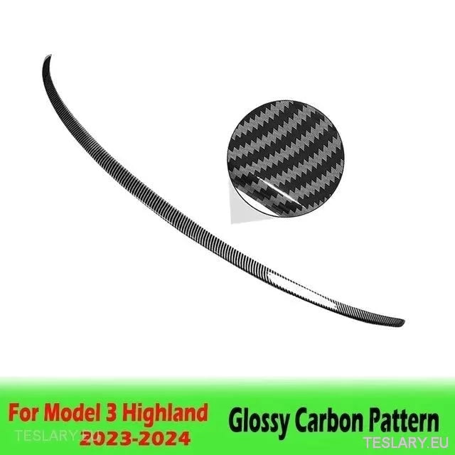 SPOILER DU CORT DE RETOUR POUR TESLA Model 3 Highland 2024