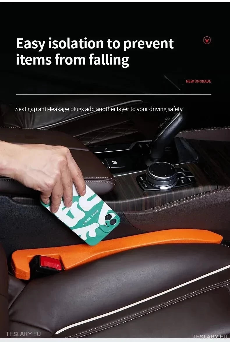 Fio de gap de assento para Tesla Modelo 3, Y&S com logotipo