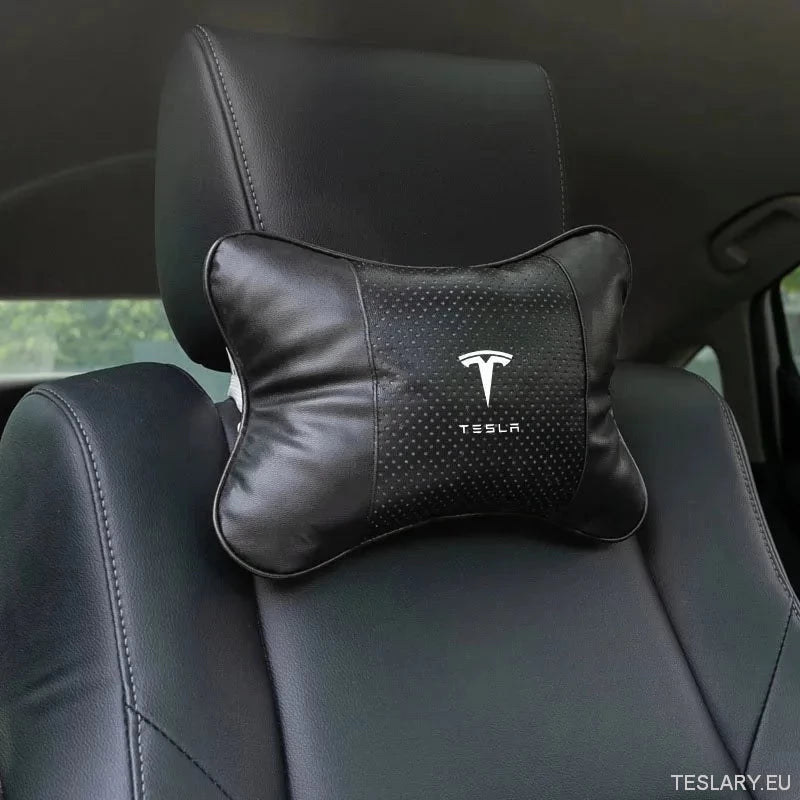 Perna de tetiere a scaunului auto Tesla - perna de susținere a gâtului premium