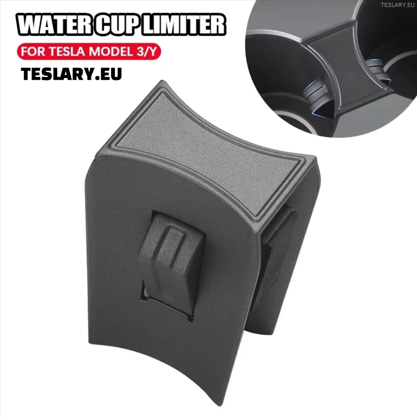 Tesla Model 3/Y Center Console Cup Holder Limiter til að stöðva leka