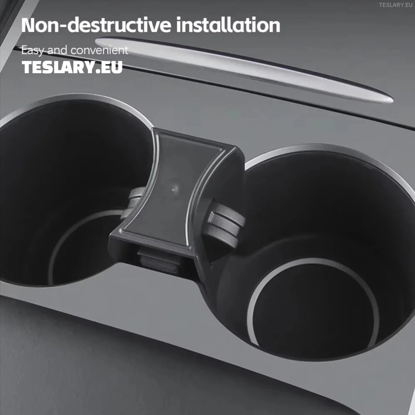Tesla Model 3/Y Center Console Cup Holder Limiter til að stöðva leka