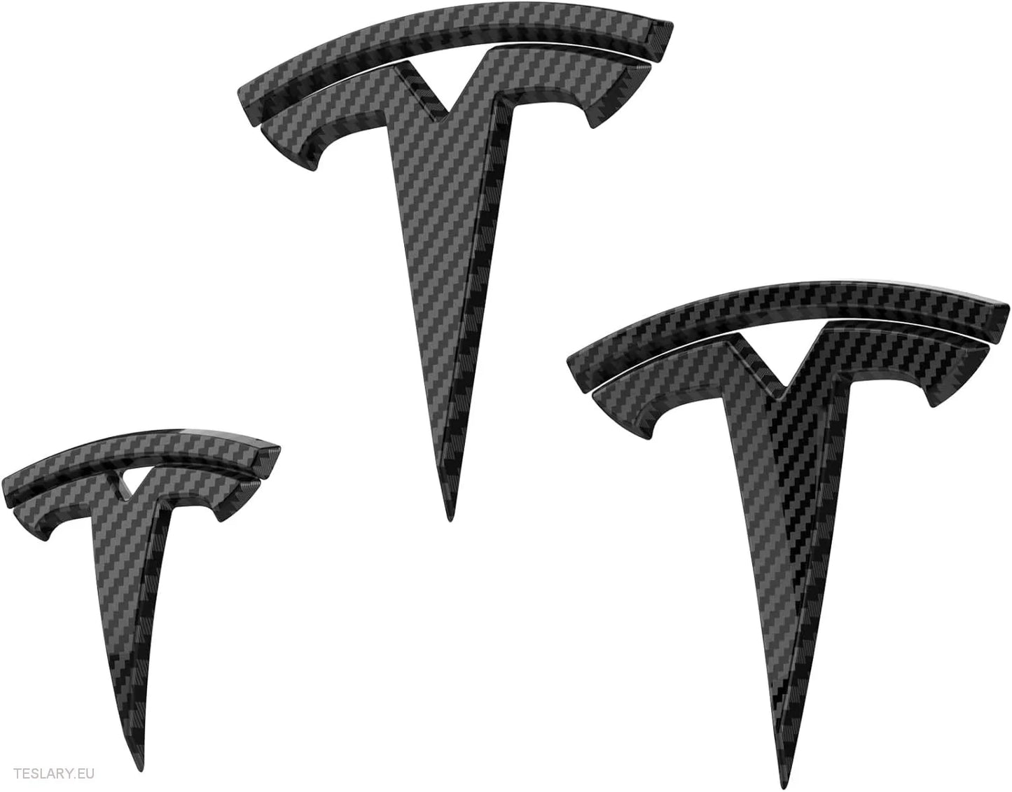 Kit de logos de Tesla Model Y avant, arrière et volant