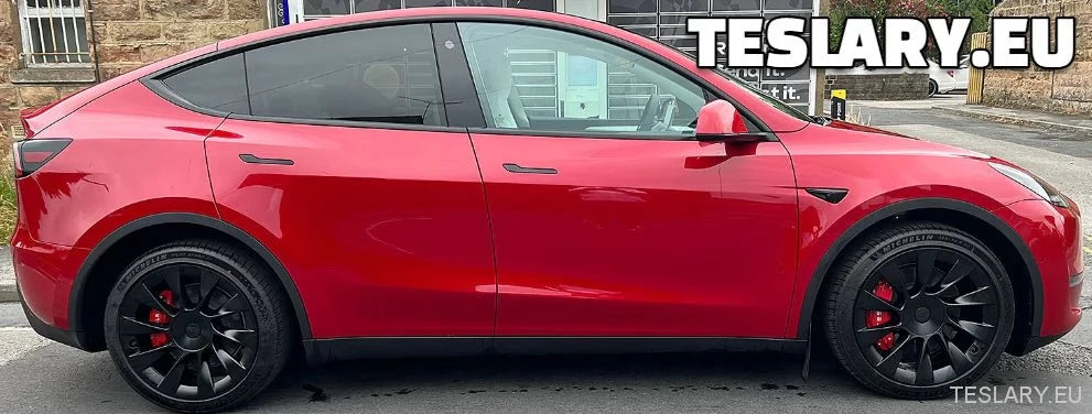 Tesla Model 3/3+/Y aluminium remklauw deksels (set van 4 stuks)