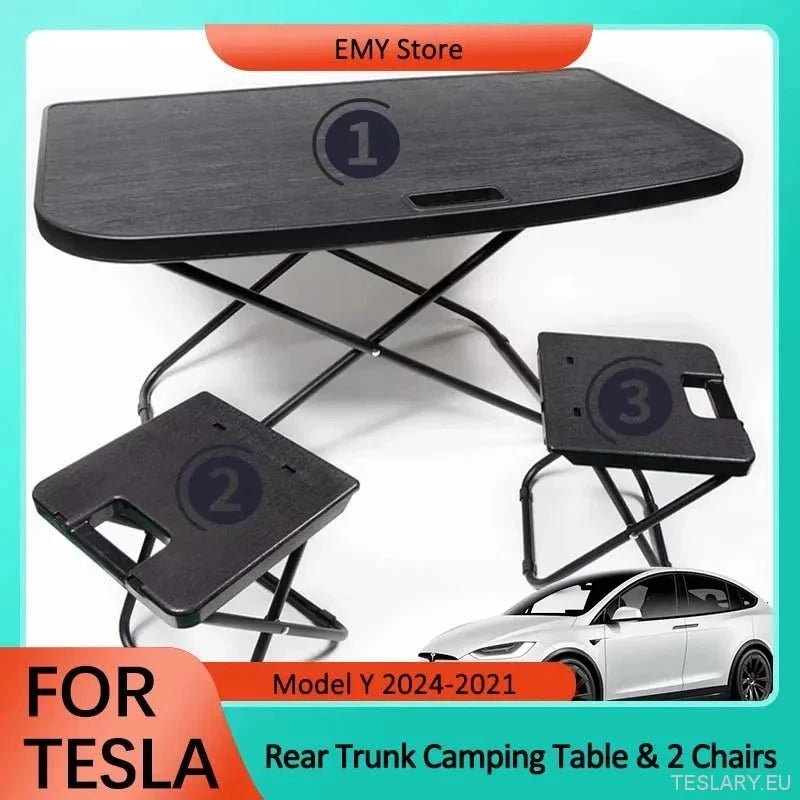 Accessoires Indispensables pour Tesla Model Y en Camping