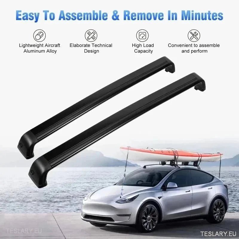 Acessórios Essenciais Tesla: Barras Transversais Incríveis