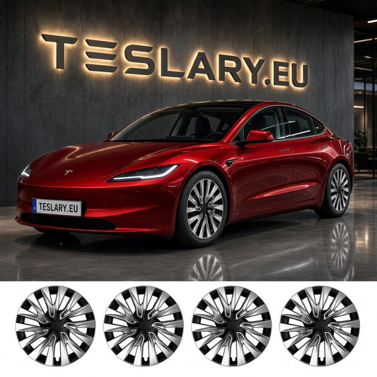 Acessórios Premium Para Tesla: Capas de Roda Elegantes