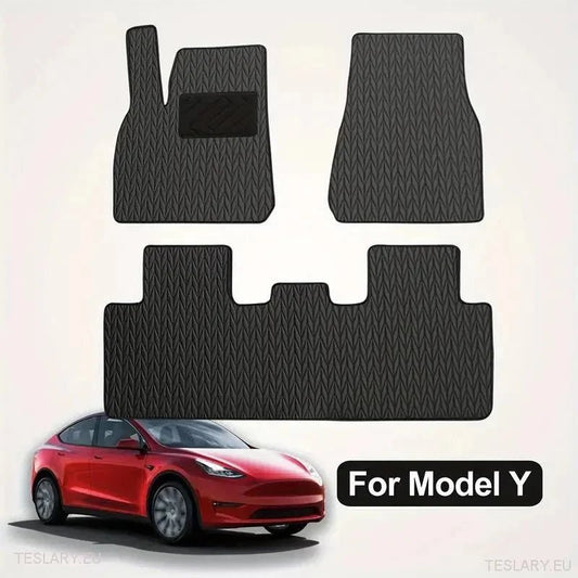 Alfombrillas PU que Transforman Tesla Model Y en 2023