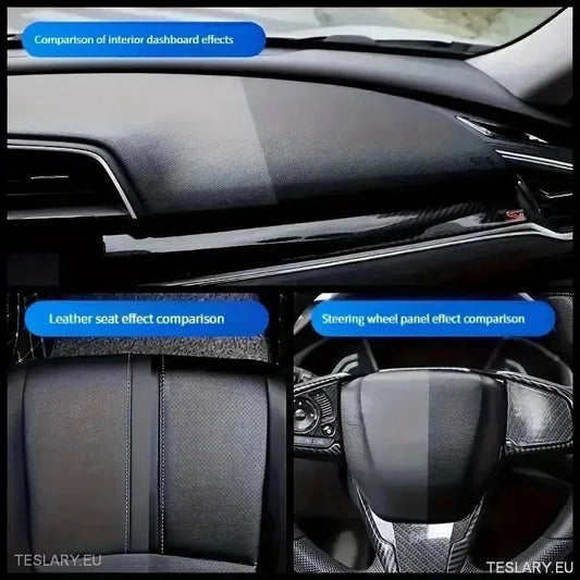 Cera de Limpeza para Couro: Mantenha Seu Tesla Impecável