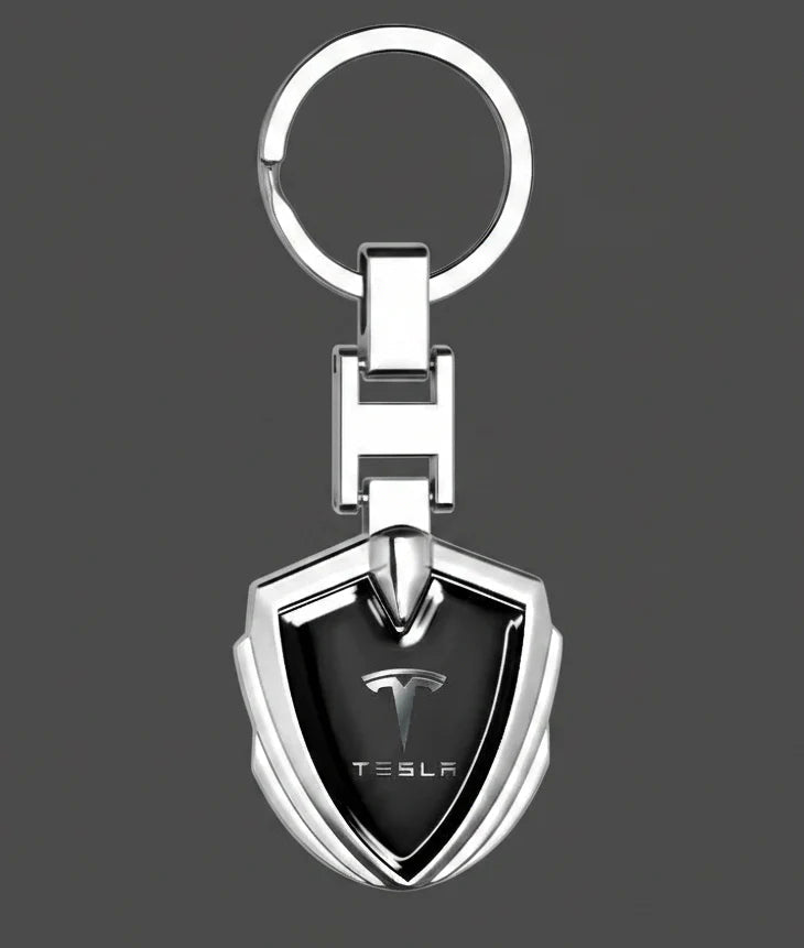 Chaveiro 3D em Metal Tesla: Estilo e Durabilidade Excepcionais