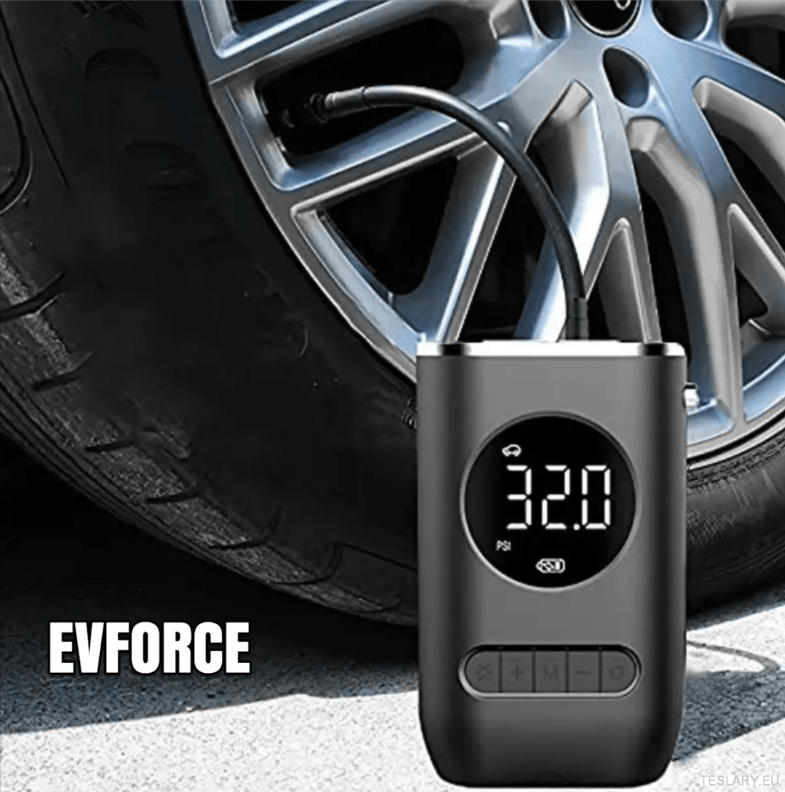 Compresseur Pneus Portable : Indispensable pour Tesla