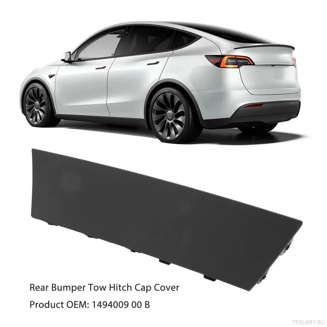 Enhance Tesla Model Y Aesthetics with Tow Hitch Cap Cover
