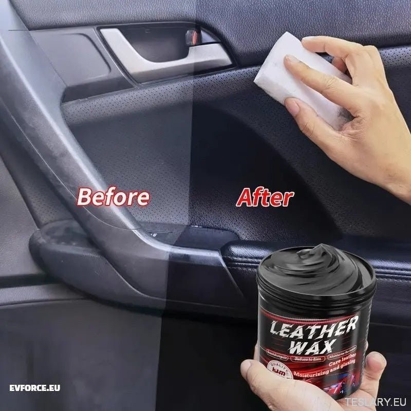 Essential Leather Wax Protection Cream for Tesla Owners