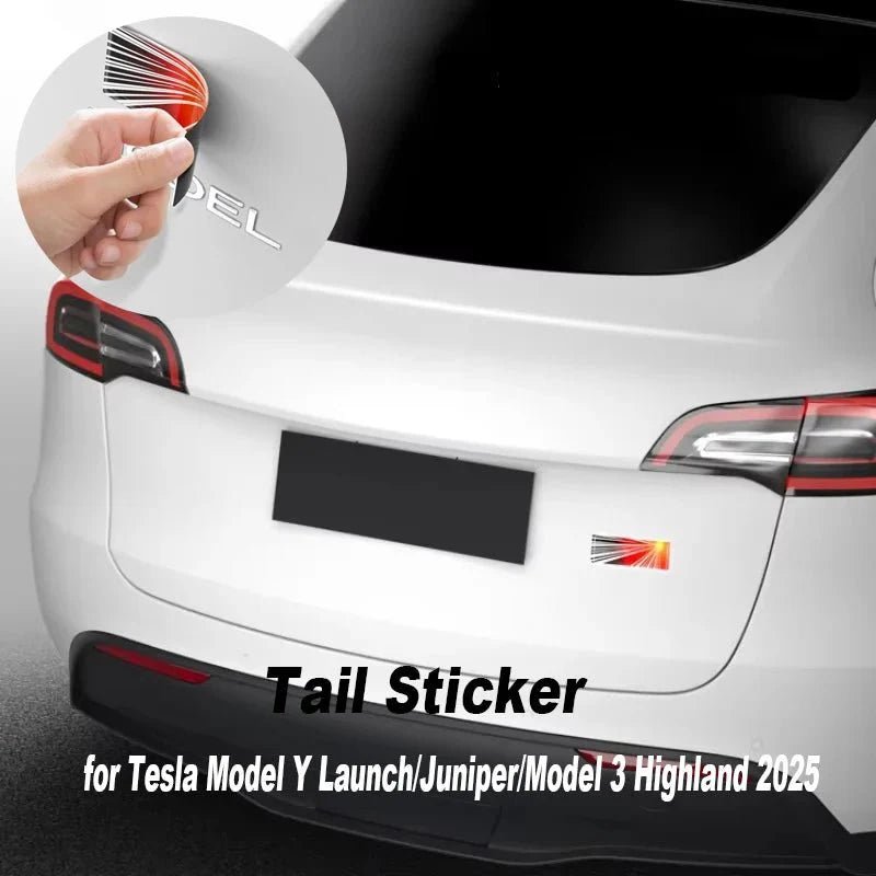 First Edition Tail Sticker Tesla: Stile Unico per Ogni Pilota