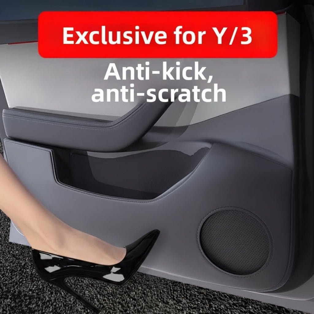 Why Upgrade Tesla with Door Kick Protection Pads?