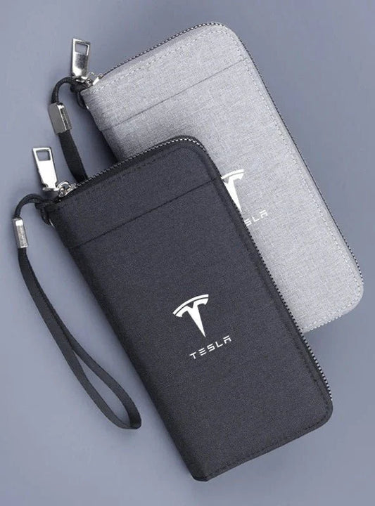 Luksus Monitoimilompakko Tesla-faneille – Osta Nyt!