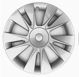 Migliori Accessori per Tesla: Coprimozzi Concavi da 18"