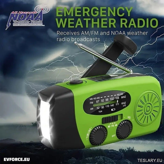 Prepare for Emergencies: Portable Emergency Torch-Radio