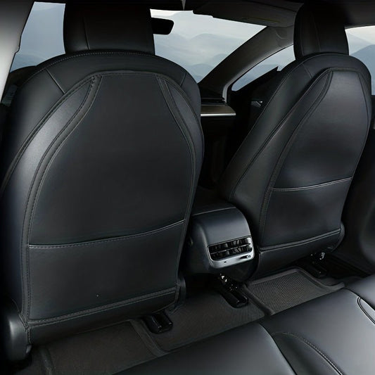 Protect Tesla Interior: Stylish Seat Back Protectors