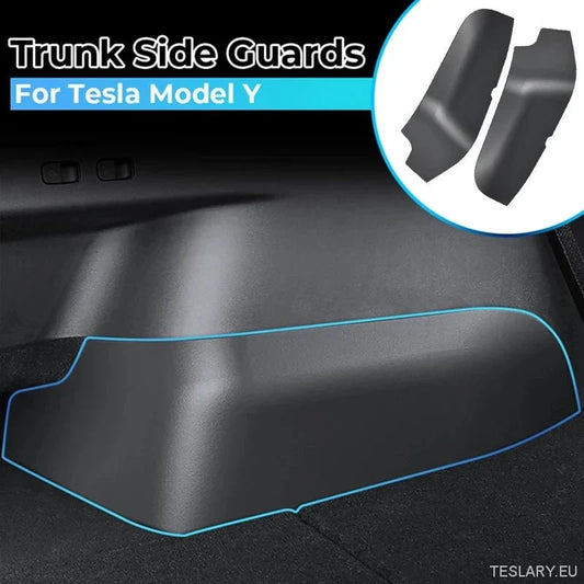 Elevate Tesla Model Y with Premium Rear Trunk Side Guards
