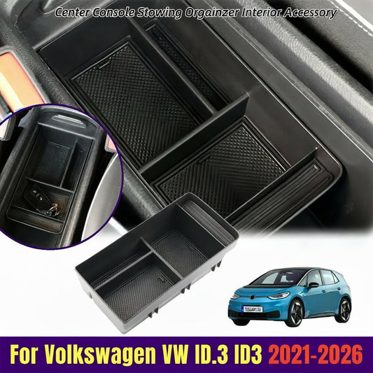Teslary Tarvikkeet: Volkswagen ID.3 Keskikonsolin Organizeri
