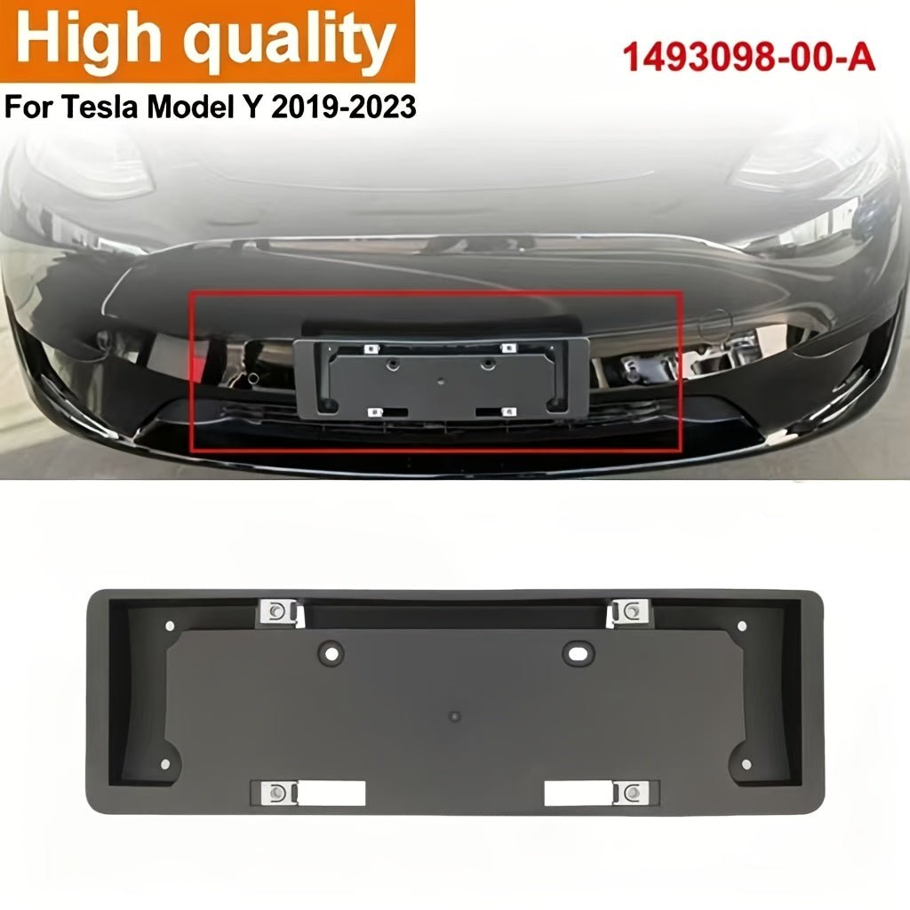 Zubehör für Tesla Model Y optimieren: Vorderes Nummernschild