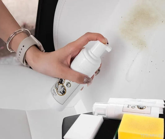 TESLA EXPERT WHITE PU LEATHER CLEANER FROM EUROPES TESLA ONLINE STORE TESLARY.IE IRELAND - DEUTSCHLAND - FRANCE - ESPANA - NEDERLANDS - DENMARK - FINLAND - SWEDEN - ROMANIA - UNITED KINGDOM DUBLIN BELFAST