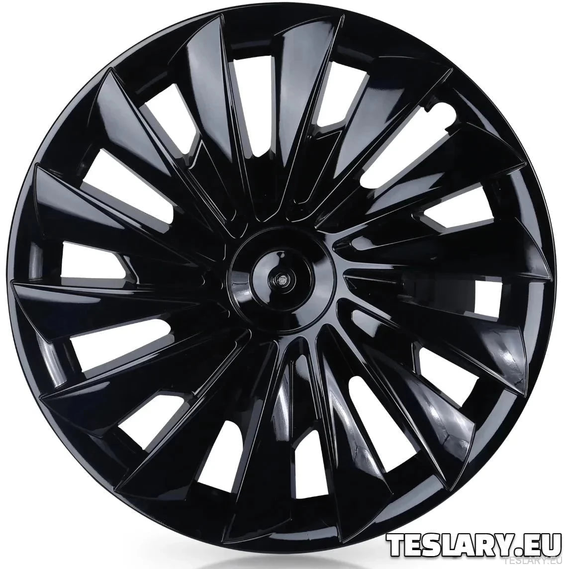18" Tesla Model 3+ Highland Performance Induction Style Wheel Covers - Gloss Black - TESLARY Tesla Shop Accessories Europe Nederlands Ireland Deutschland Espana Alicante France Italia
