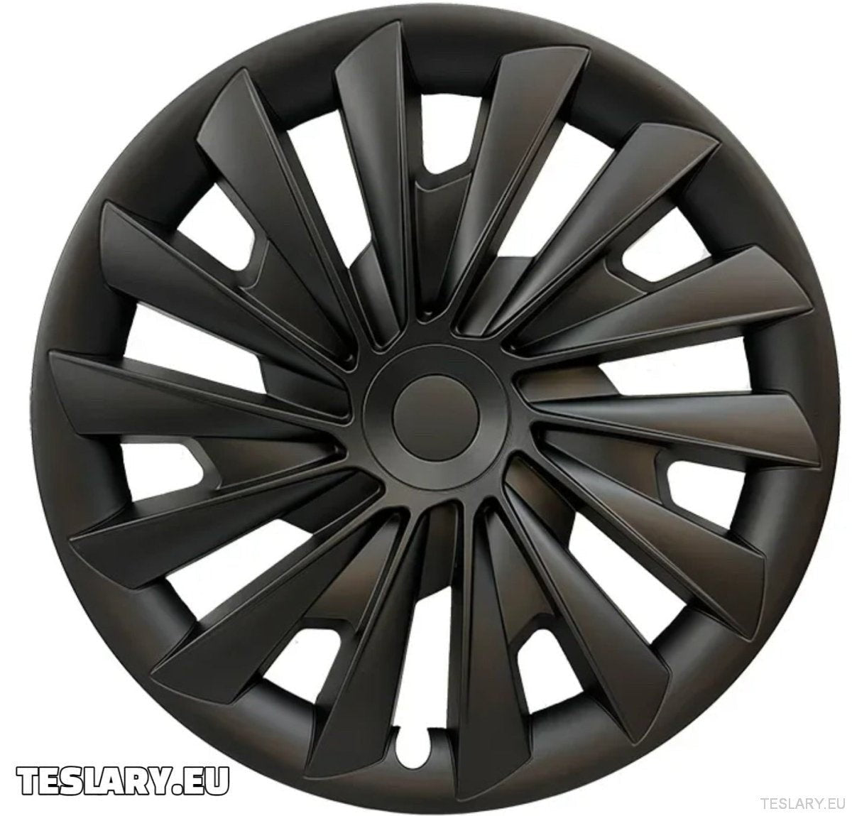 18" Tesla Model 3+ Highland Performance Induction Style Wheel Covers - Matte Black - TESLARY Tesla Shop Accessories Europe Nederlands Dublin Cork Ireland Deutschland Espana Alicante France Italia