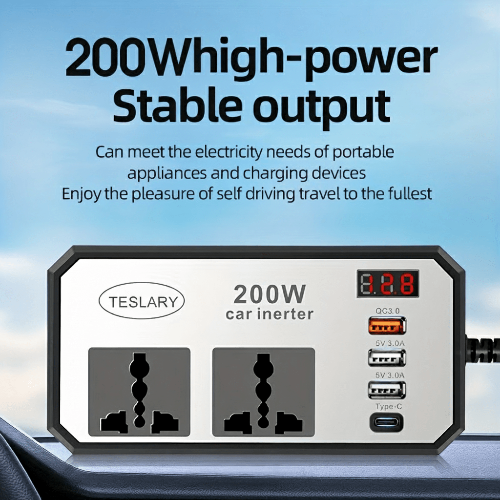 Tesla V2L Solution for Camping and more from Teslary.eu Europes Tesla Accessories Shop